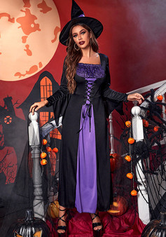 Halloween Costume Adult Witch Cosplay Costume Masquerade Cosplay Witch Stage Costume