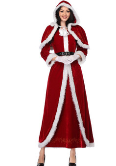 Christmas Christmas Queen Clothes Carnival Party Performance Christmas Outfits