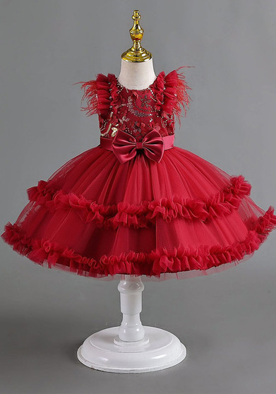 Girls tutu cake princess dress