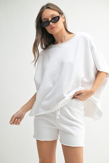 MONO B Malibu Vintage Dolman Top