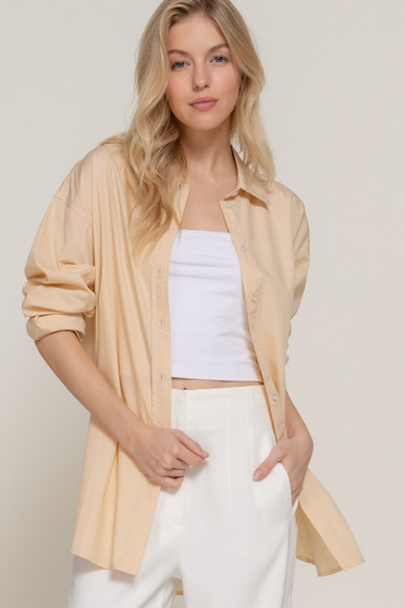 Long Sleeve Loose Fit Shirt​​​