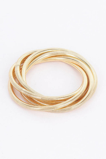 Multi Metal Spring Bracelet​