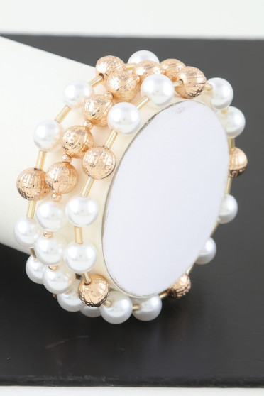 Multi Pearl Beaded Bracelet​​