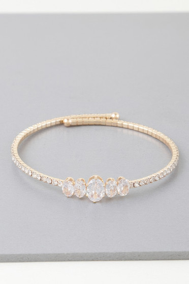 Bejeweled Tiara Wrap Bracelet