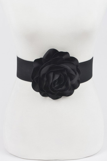 Delicate Beautiful Flower Plus Size Elastic Belt