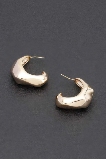 Metal Vintage Hoop Earrings