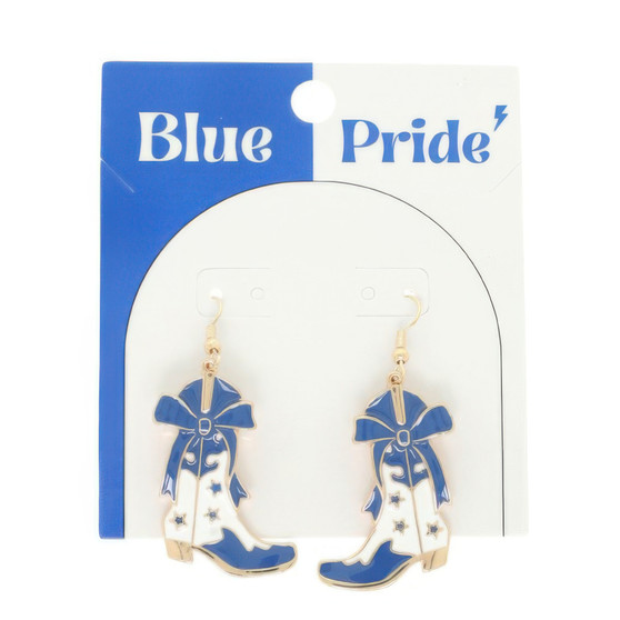 Game Day Cowboy Boots Earrings