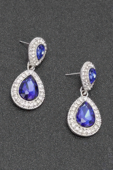 Rhinestone Dangle Earring​​​