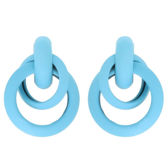 Acrylic Door Knocker Earrings