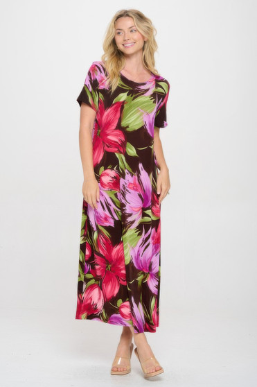 Print Bns Long Dress​​​