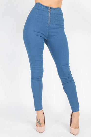High Waist Denim Jeans​​