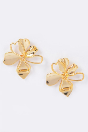 Metal Flower Earring​​