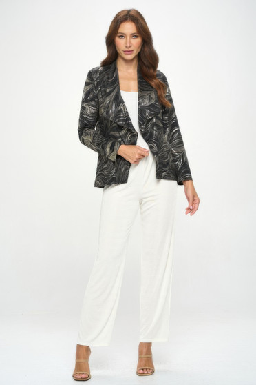 Bg Foil Long Sleeve Jacket