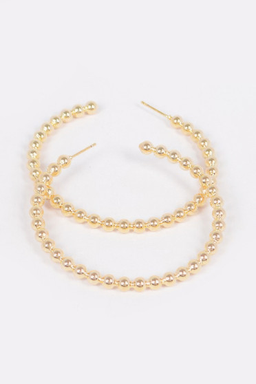 Metal Hoop Earring​