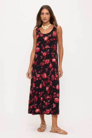 Print Bns Tank Long Dress​​​​​​
