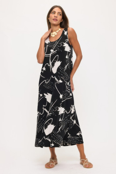 Print Bns Tank Long Dress​​​​​​​​​​​​​​​​
