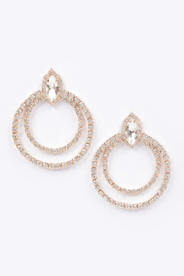Rhinestone Earring ​​​