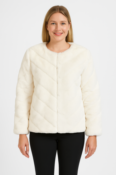 M-Night Luxe Faux Fur Jacket.