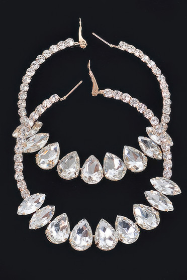 Rectangle Daggle Earring