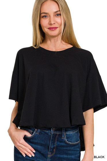 Zenana Cotton Round Neck Short Sleeve T-Shirt