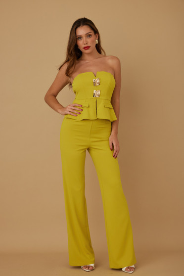 Scrunched Golden Stone Strapless Sets​​​​​