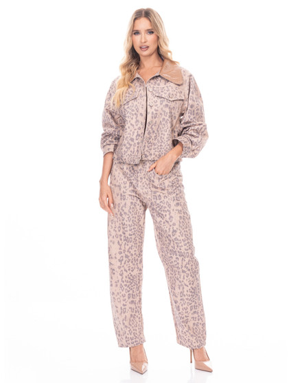 Leopard Print Pants​