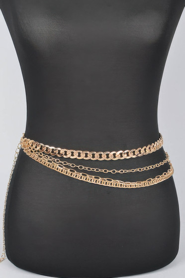 Iconic Layer Chain Belt