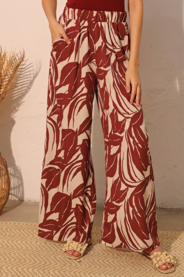 Lucca Leaf Pocket Pants