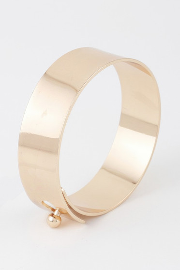 Shiny Toggle Cuff Bracelet