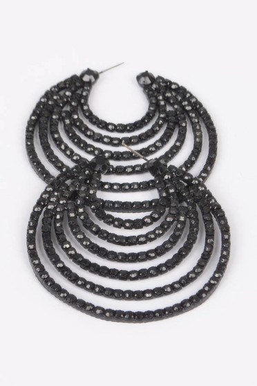 Rhinestone Earring ​​​