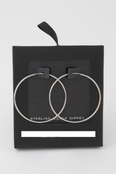 Minimal Delicate Hoop Earrings