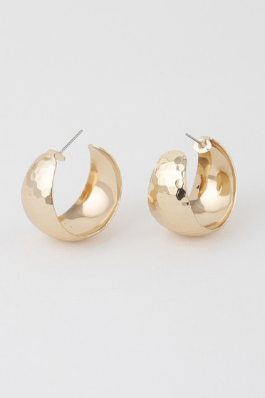 Multi Minimal Crescent Hoop Earrings