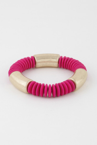 Multi Layered Tube Bracelet