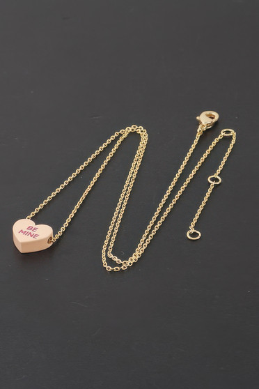 Be Mine Heart Pendant Necklace
