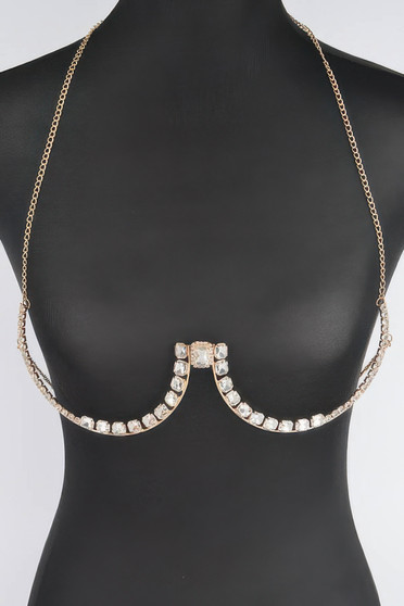 Rhinestone Bra Chain​​