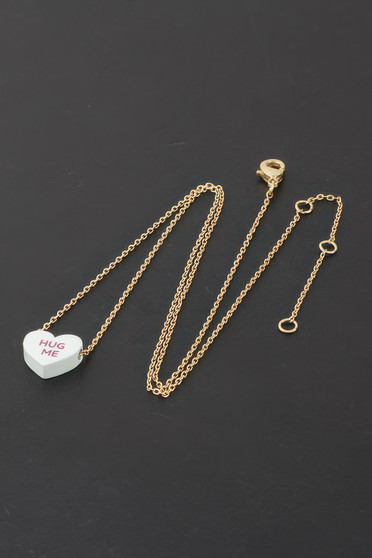Hug Me Heart Pendant Necklace