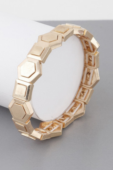 Solid Geometric Bracelet