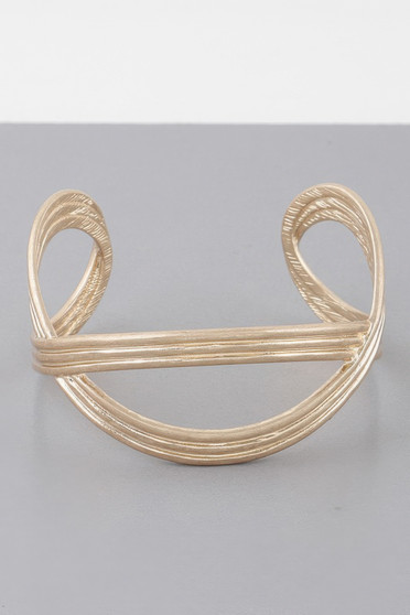 Twisted Open Cuff Bracelet