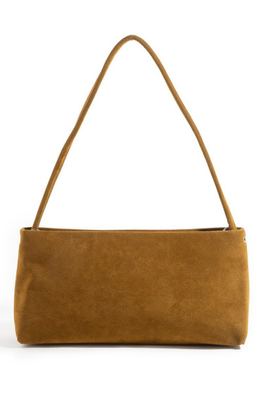 Fame Faux Suede Rectangle Bag