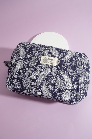 Fame Paisley Pattern Cosmetic Bag