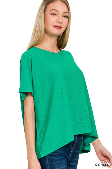 Zenana Round Neck Short Sleeve T-Shirt
