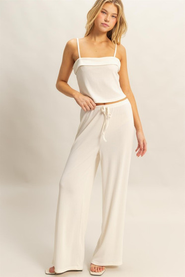 HYFVE Rib Knit Cami Top and Pants Set