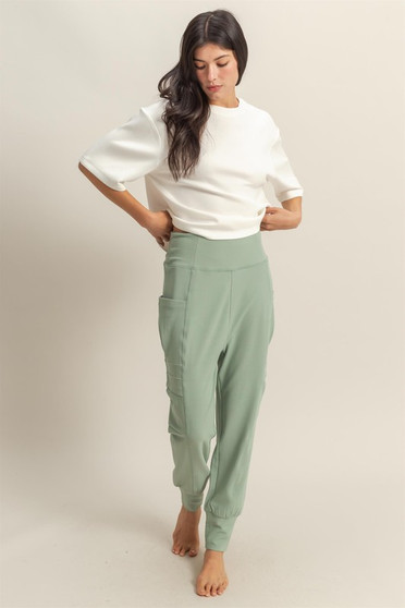 HYFVE High-Waist Pocket Detail Comfy Sweatpants
