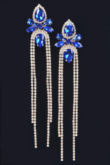 Rhinestone Fringe Earring​​​​​​​​​