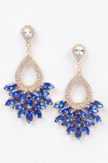 Rhinestone Dangle Earring​​​​