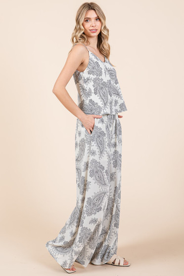 Mittoshop Paisley Print Cami and Pants Set