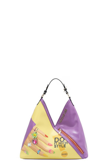 Nicole Lee USA Nail Polish Hobo Bag