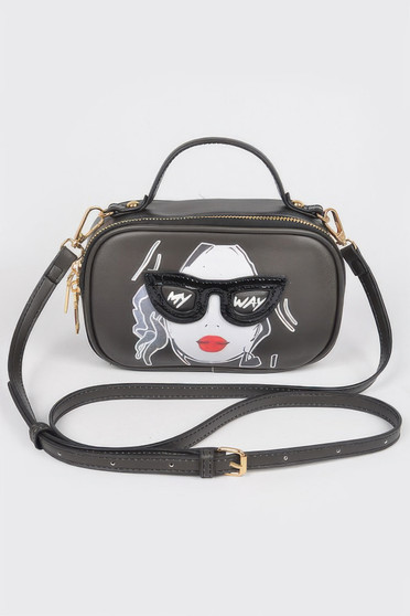 Top Handle Novelty Bag 