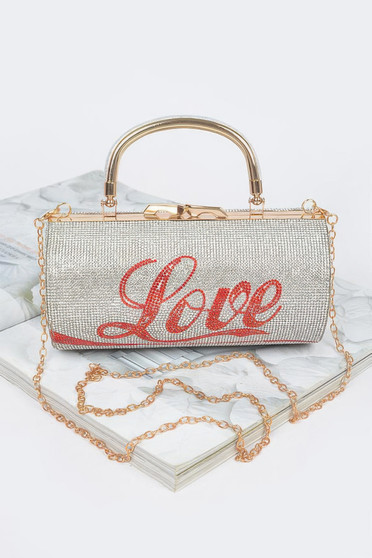 Rhinestone Love Party Clutch 