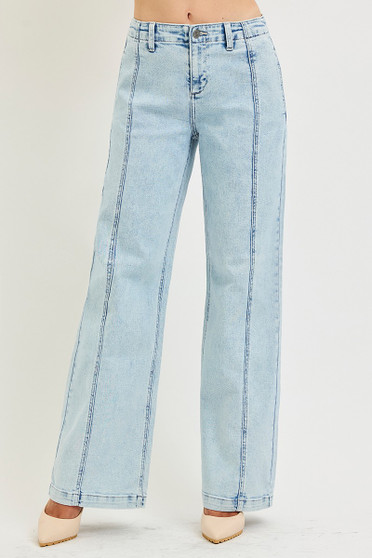 RISEN Slouchy Wide Leg Jeans